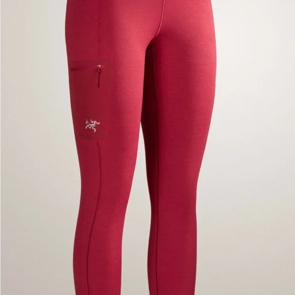 Arc’teryx heavyweight rho leggings women bordeaux - Picture 4 of 9
